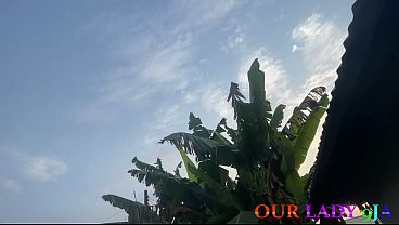 A Frisky Afternoon Fucking My Horny Ebony Neighbor In The Backyard
