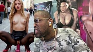 Bare Teen Slut Spreads Her Bald Cunt And Ass In Public, Gets Drenched With Cum