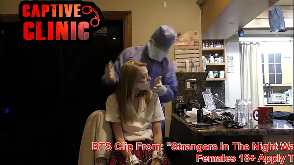 Behind The Scenes: Ava Siren’s Kinky Restraint Play In Strangers In The Night – Full Film At Bondageclinic