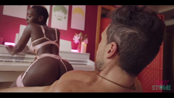 Banging A Sexy Ebony Milf Bent Over The Piano