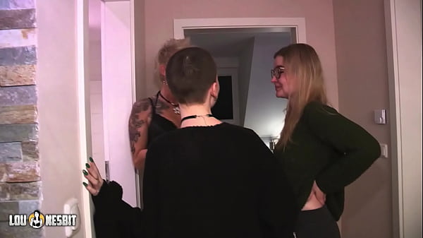Wild Sapphic Threesome With Lou Nesbit And Lia Louise