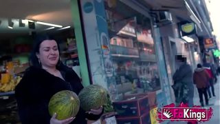 Busty Milf With A Fat Ass Craves Public Attention Before Getting Railed At Home!