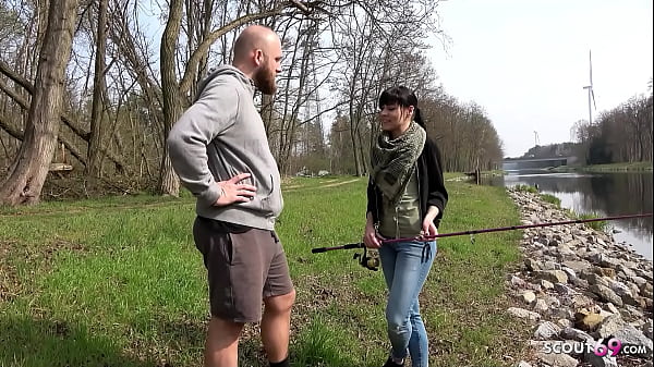 Naughty German Student Sucks Off A Stranger’s Cock And Then Pisses Hard
