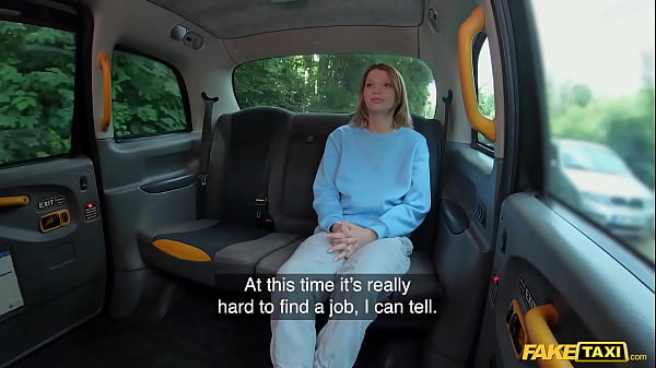 Jobless Babe Gets Her Sweet Pink Pussy Pounded Hard And Fast In A Fake Taxi