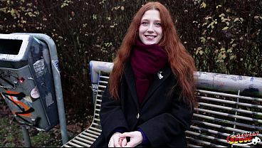 Berlin Debut: Fiery Ginger Teen Alice’s Raw Audition, Uncovered And Unprotected