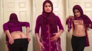Young Pakistani Beauty Boldly Bares Her Bare Breasts In Steamy Video