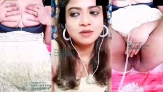 Desi Temptress Strips And Teases Him Raw On A Steamy Video Call