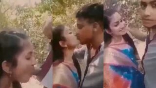 Puneri Slut Deepthroats Her Stepbrother’s Cock In A Public Park