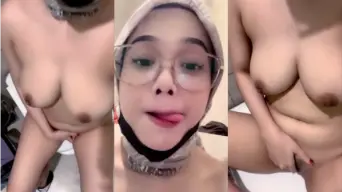 Sensual Hijab Beauty Ica’s Viral Bean Sprout Video
