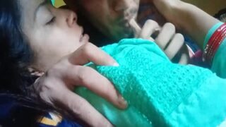 Unfaithful Wife Shares A Passionate Kiss And Offers Her Breasts To Her Secret Lover