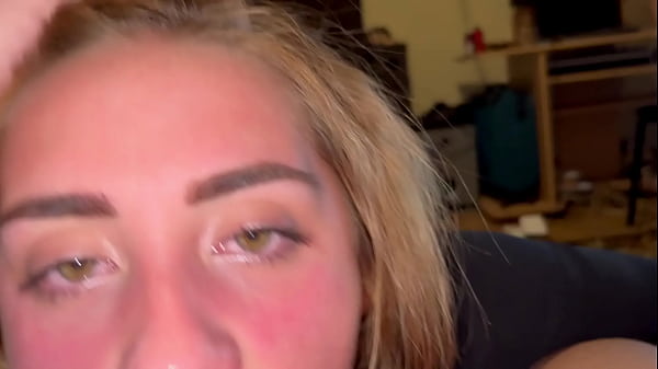 Messy Mouthful: Gagging On A Deep Throat And Swallowing Every Drop