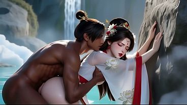 A Celestial Maiden In Ancient Silks Was Lost In A Fiery Tryst With Her Lover, Only To Be Ambushed Mid-passion—what Happened Next?