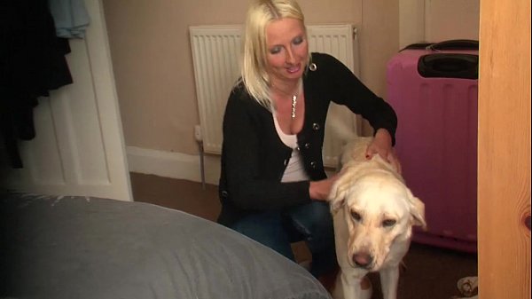 Chubby Hubby Pounds His Slender Blonde Wife From Behind