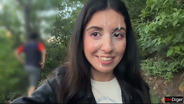 If You’re Not The King Of This Peak, You’ll Be Strutting Through The Crowd With A Face Glazed In Cum—insane Public Cumwalk!