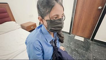 Desi Schoolgirls In Oyo Hotel Wild Hardcore Sex With Hindi Dirty Talk