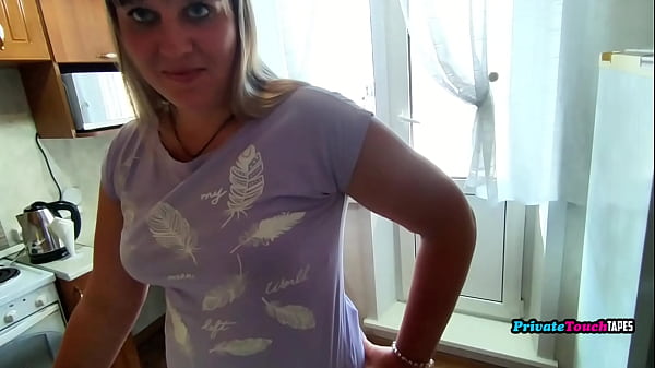 Plump Russian Amateurs Getting Filthy And Fucking Hard In Their Kitchen
