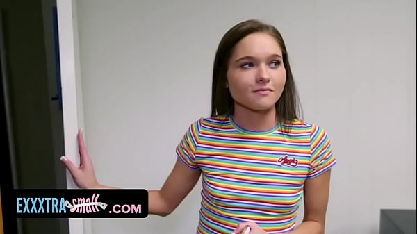 Petite Coed Sneaks Into Jock’s Dorm For A Hard, Forbidden Lesson