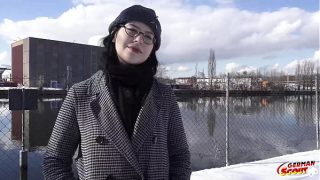 Berlin’s First Audition: Melli Venom, The Brunette Bombshell With Glasses, Ready For Her Debut