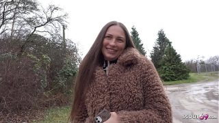 Sultry German Scout’s Anal Audition: Cora Love’s Freckled Curves In Erotic Service