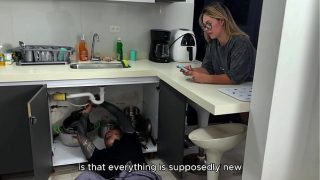 Plumber Drills Me Deep As My Cuck Boyfriend Listens On The Phone – Juliana Rose