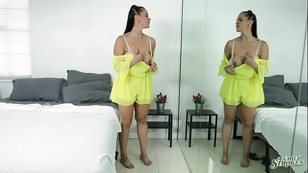 Caught Red-handed: My Curvy Latina Stepmom Catches Me Spying On Her