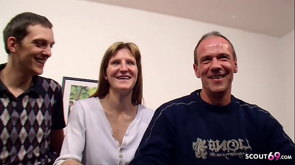 Horny Cuckold Husband Watches His Naive Girlfriend Get Ravished By A Stranger In A German Threesome