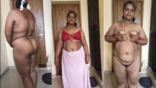 Tamil Milf Strips Bare, Teasing Her Nephew With Her Slick, Naked Body.