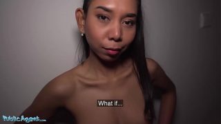 Petite Asian Sitter Craves Public Pleasure For Cash