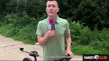 Sizzling Supermodel Kama Oxi Rides Hard In Steamy Outdoor Bike Ad