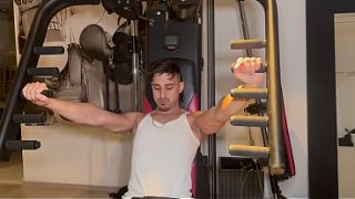 Gym Slut Alma Del Rey Flaunts Her Tight Ass Before Getting Stuffed By Two Cocks In A Wild Gangbang
