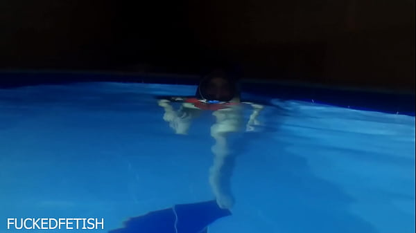 Midnight Drive To The Pool In Helen’s Sultry Swimwear