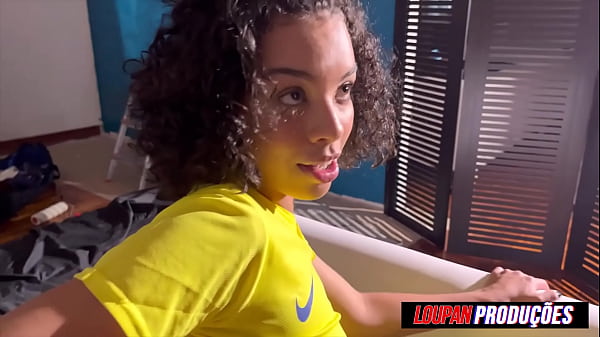 Magrinha Ardente Chupando Com Tesão E Oferecendo O Cuzinho | Tiabrit | Lp Produções