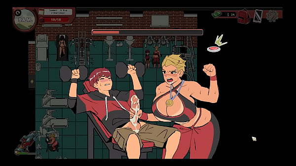 Gym Domination: Forbidden Handjob In Spooky Milk Life Episode 23