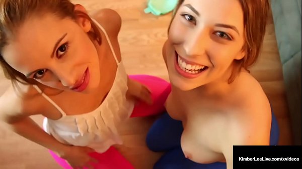 Stretching Limits: Kimber Lee And Ashlynn Taylor’s Intimate Yoga Session
