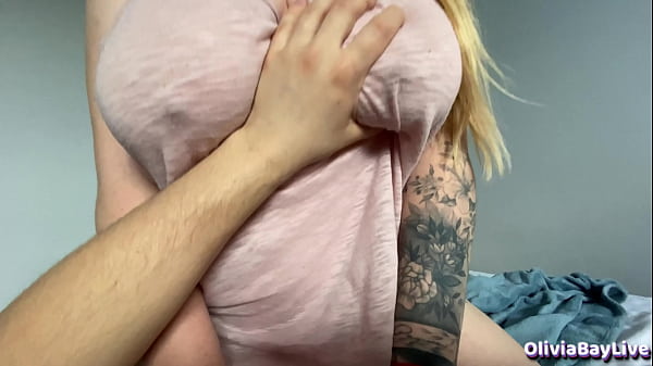 Step Brother Catches Step Sister Watching Porn, She Wants Him To Fuck Her Raw – Olivia Bay