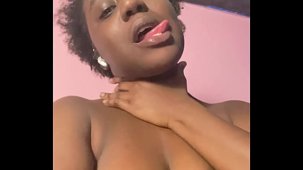 Ebony Beauty Celebrates Titty Tuesday All Alone