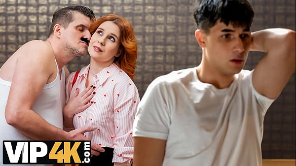 Vip4k. I Just Had To Spread My Tight Wet Pussy For That Sexy Mr. Moustache