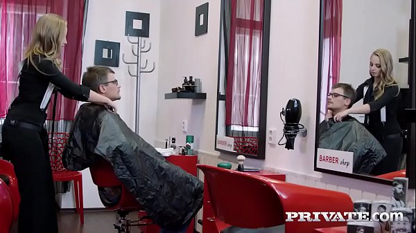 Buxom Barber Babe’s Backdoor Ladybug Adventure