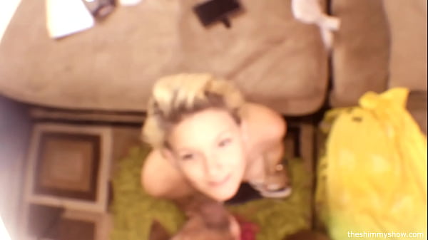Petite Blonde With Voluptuous Curves Devours Ebony Manhood To Explosive Climax