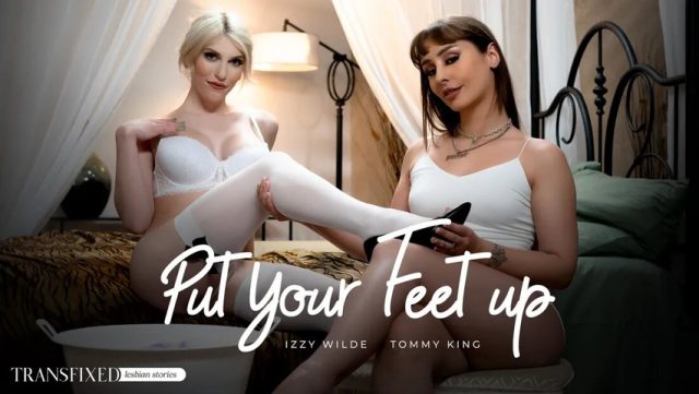 Get Your Legs Spread Wide With Izzy Wilde And Tommy King In This Trans-fixed Fix