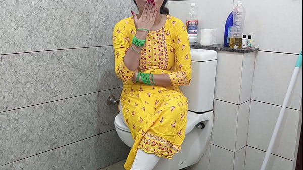 Indian Hot Stepmother Fucks Stepson Hard And Dirty In The Washroom With Full Hindi Dirty Audio