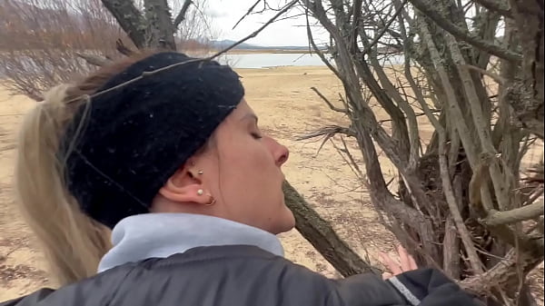 Frozen Lake Fuck In Front Of Strangers