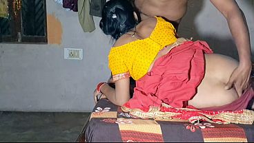 Hot Desi Bhabhi Takes It Rough From Behind While Her Devar Pounds Her Hard