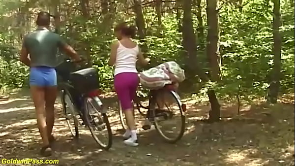 Real Bike Adventure With A Horny 72-year-old Milf