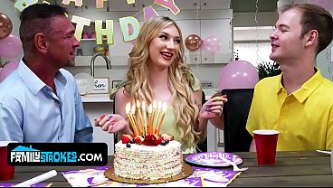 Natural Tits Petite Stepdaughter Daisy Lavoy Teases And Rides Her Stepdaddy Hard