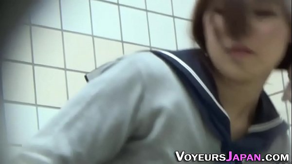 Japanese Teen Flicks Her Bean