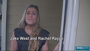 Pretty Rachel Rayye Drops By Her Neighbor For Some Desperate Mouth And Pussy Action.