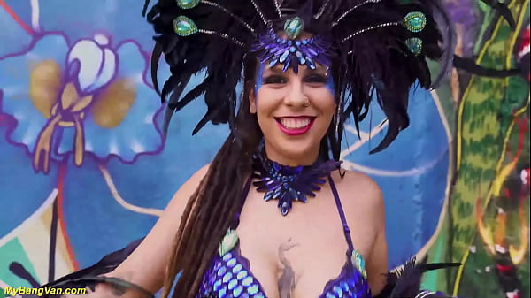 Curvy Samba Dancer Takes It Deep In My Bang Van