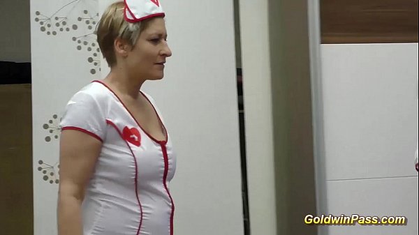 Dirty Nurses In Tight Lederhosen Get Pounded In A Wild Gangbang