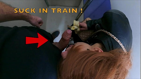 Nympho Married Wife Gobbles Random Stranger’s Cock On A Packed Train!